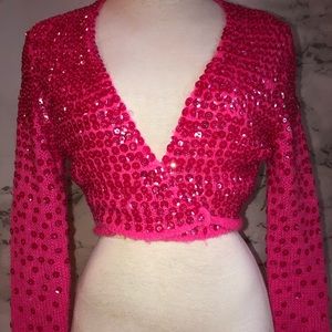 Versace Cropped Sweater